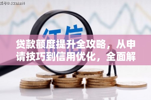 武义贷款额度提升全攻略，从申请技巧到信用优化，全面解析