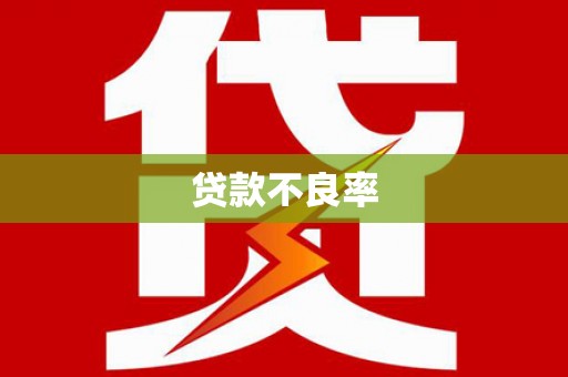 武义贷款不良率