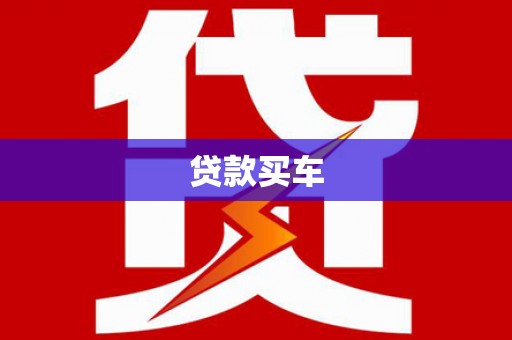 武义贷款买车