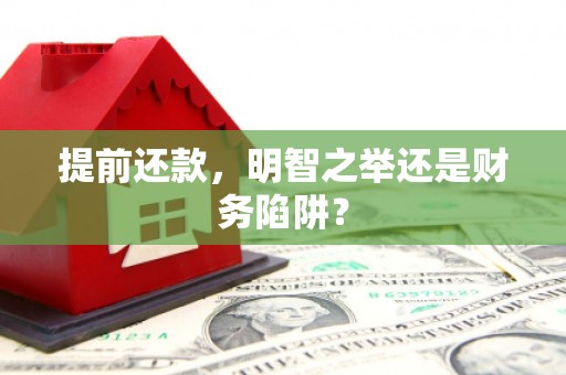 武义提前还款，明智之举还是财务陷阱？