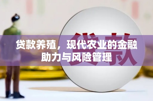武义贷款养殖，现代农业的金融助力与风险管理