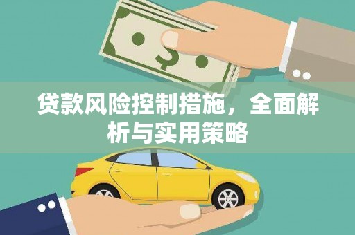 武义贷款风险控制措施，全面解析与实用策略