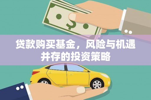 武义贷款购买基金，风险与机遇并存的投资策略
