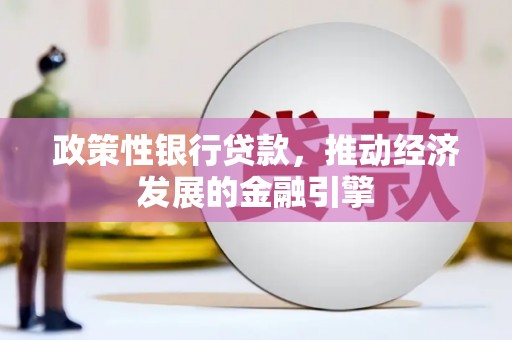 武义政策性银行贷款，推动经济发展的金融引擎