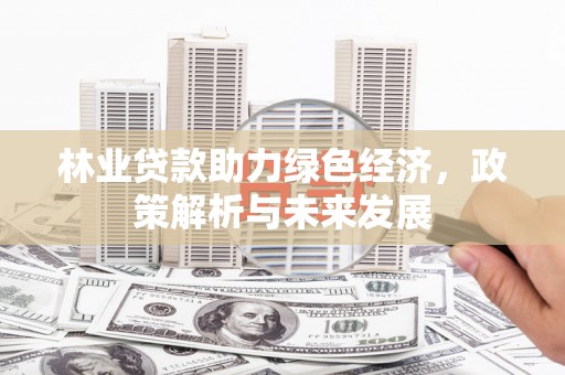 武义林业贷款助力绿色经济，政策解析与未来发展