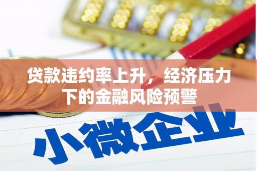 武义贷款违约率上升，经济压力下的金融风险预警
