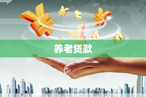 武义养老贷款