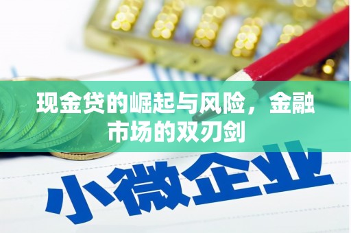武义现金贷的崛起与风险，金融市场的双刃剑