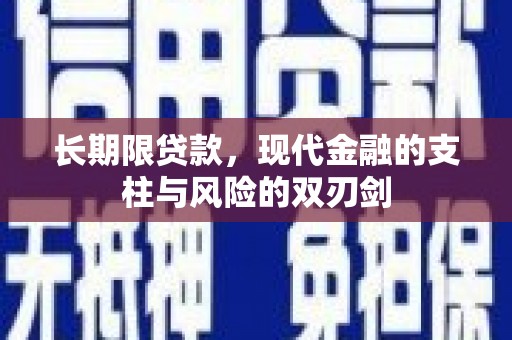 武义长期限贷款，现代金融的支柱与风险的双刃剑