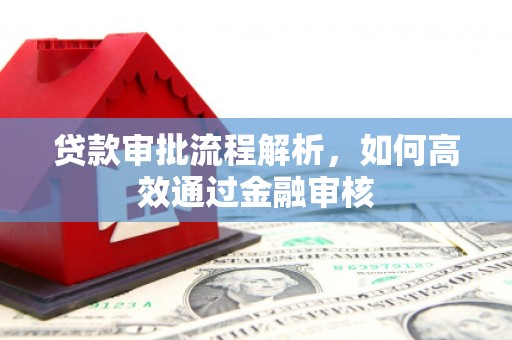 武义贷款审批流程解析，如何高效通过金融审核