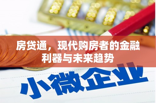 武义房贷通，现代购房者的金融利器与未来趋势