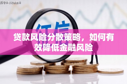 武义贷款风险分散策略，如何有效降低金融风险