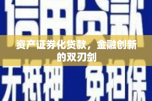 武义资产证券化贷款，金融创新的双刃剑