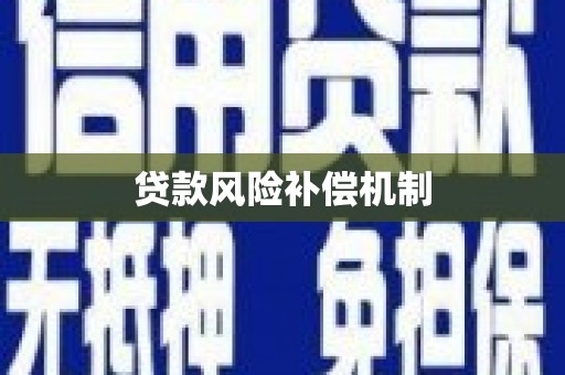 武义贷款风险补偿机制