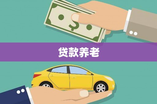 武义贷款养老