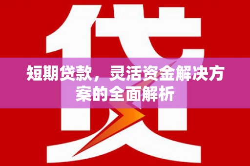 武义短期贷款，灵活资金解决方案的全面解析
