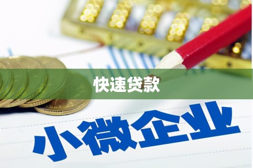 武义快速贷款
