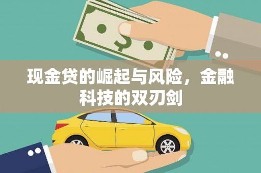 武义现金贷的崛起与风险，金融科技的双刃剑