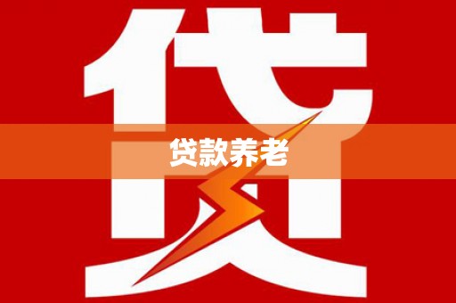 武义贷款养老