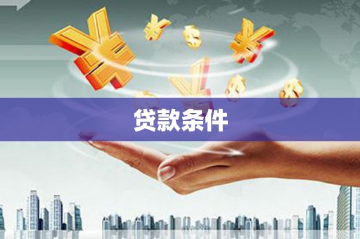 武义贷款条件