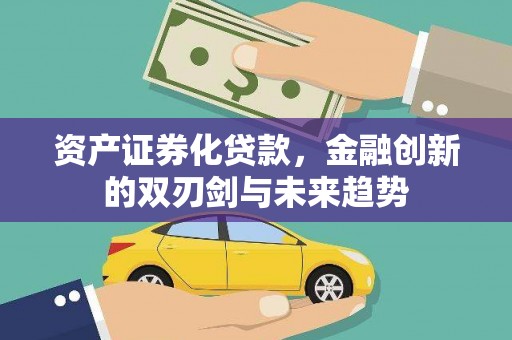武义资产证券化贷款，金融创新的双刃剑与未来趋势