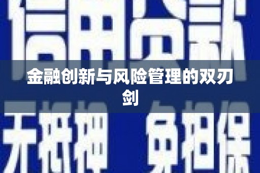武义金融创新与风险管理的双刃剑